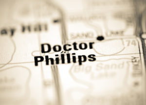 Photo of a map of Doctor Phillips