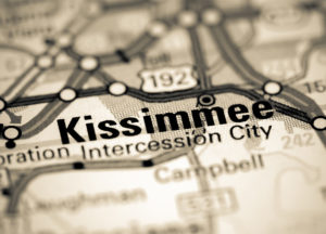 Photo of a map of Kissimmee