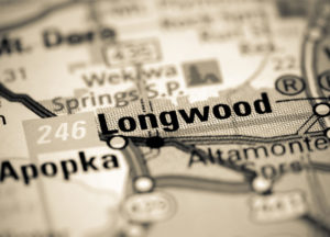 Photo of a map of Longwood