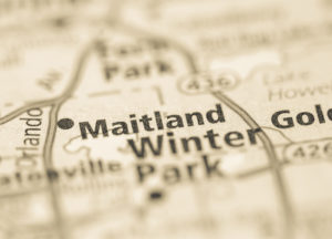 Photo of a map of Maitland